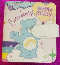 M5 Blue Care Bear Small Binder With Paper