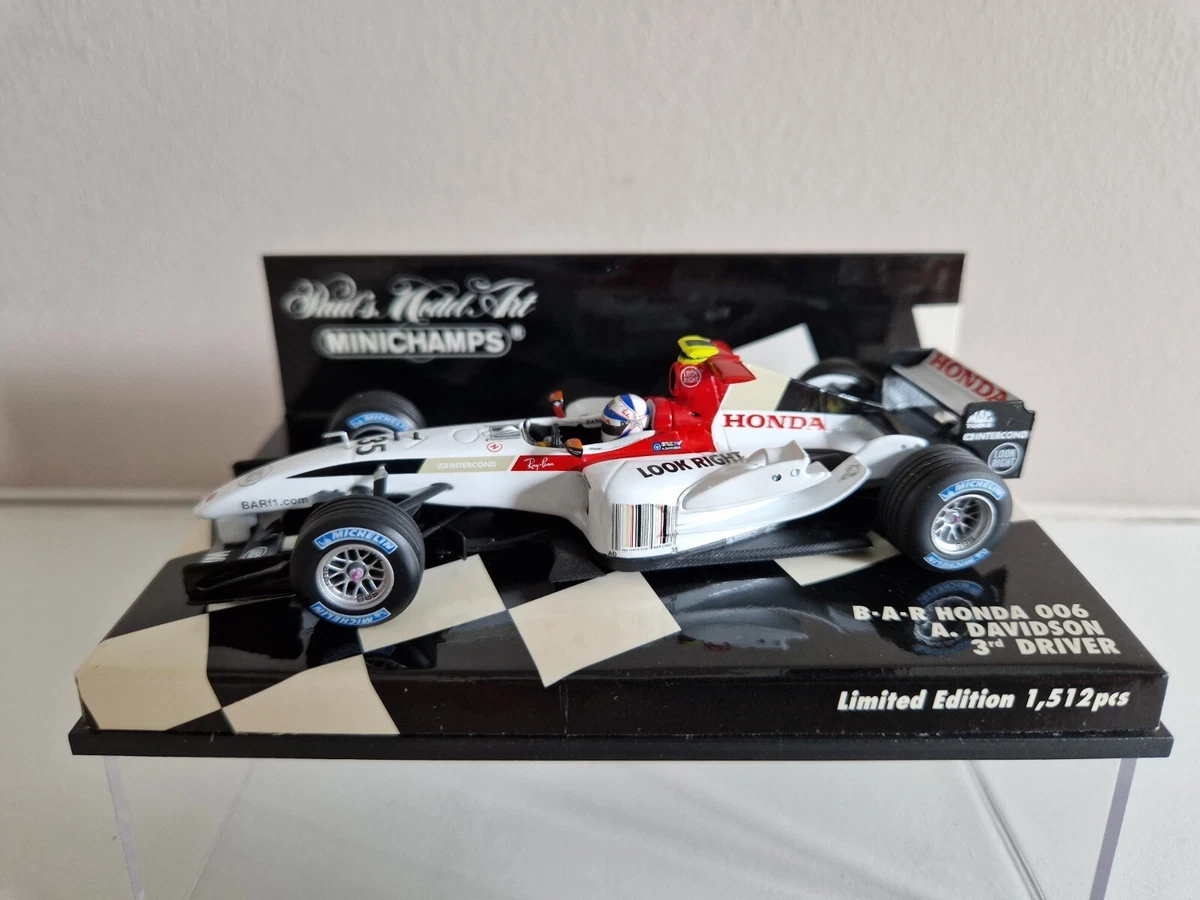 MINICHAMPS BAR Diecast Formula 1 Cars for sale | eBay