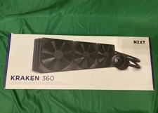 NZXT Kraken 360 3x120mm AiO Liquid CPU Cooler - Matte Black