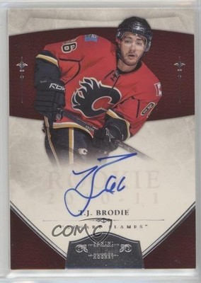2010-11 Panini Dominion 107/199 TJ Brodie #162 Rookie Auto RC 0o5t