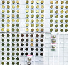 164 x 10 Pfennig BRD Münzen KOMPLETT-Sammlung lückenlos 1949-2001 (A) D F G J 