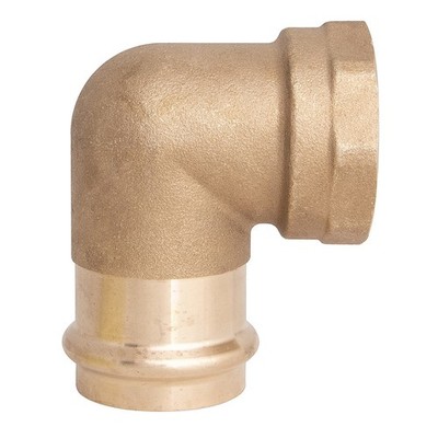 PPG 99790 for PlumbMaster 2Â Œ C X 2 Fnpt 90 Deg Brass Press Elbow