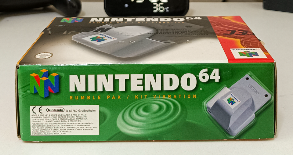 Project 64 Rumble Pak NINTENDO 64 RUMBLE PAK - OFFICIAL - NEW | eBay
