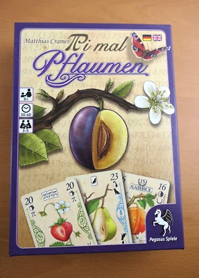 PI MAL PFLAUMEN Kartenspiel Gesellschaftsspiel Pegasus vollständig - Bild 1 von 3