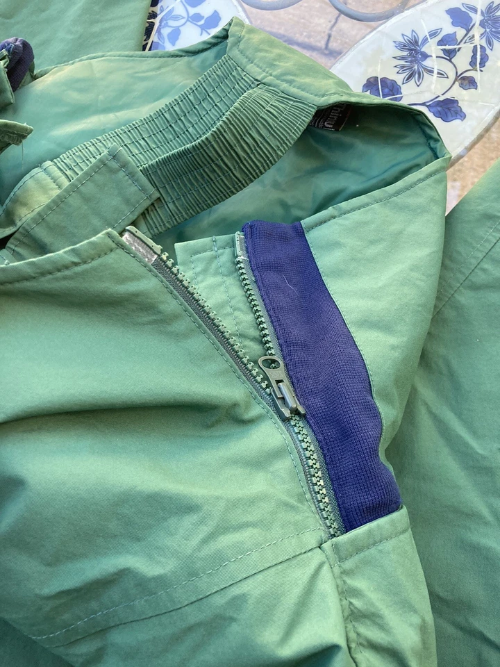 🔥 VTG CABELA'S GREEN GORE-TEX THINSULATE HUNTING BIB OVERALLS L COVERALLS - Image 4 of 4