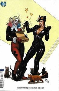 Harley-Quinn-61-Schmidt-Variant-DC-Comic-1st-Print-2018-unread-NM