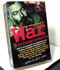 The Mammoth Book of War Correspondents edited by Jon E Lewis - 2001