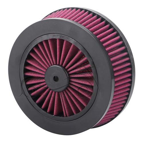 Motorcycle Rubber Air Cleaner Intake Filter Element For Harley Touring Softail - Foto 6 di 13