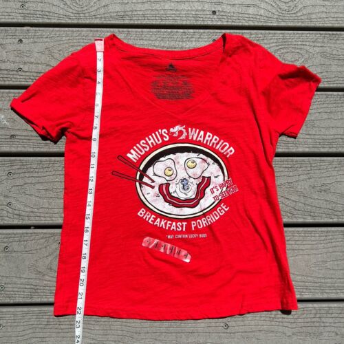 Disney: Official Mulan Short Sleeve V-Neck T-Shirt. Women’s Size Small. - Picture 5 of 8