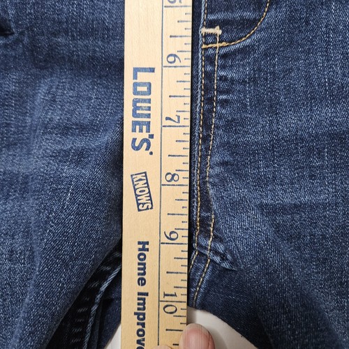 Abercrombie Kids Jeans Girls 15/16 (26x27) Blue Pull-On Jegging Denim Skinny - Picture 6 of 9