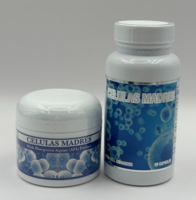 CREAM STEM CELL 2Fl Oz Madre Bioxtron CELULAS MADRES Supplement Pills