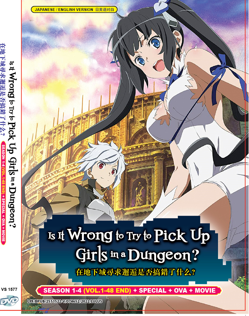 Is It Wrong to Try to Pick Up Girls in a Dungeon? em português