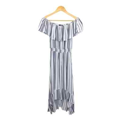 athena maxi dress navy Athena Dark Navy Leaf Print Strappy Tie Back Slip Maxi Dress