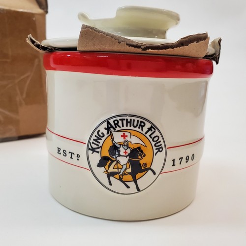 NEW Chantal Stoneware King Arthur Flour 4oz Butter Bell Crock - Picture 3 of 9