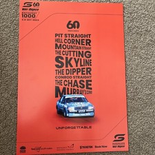 V8 Supercars Repco Bathurst 1000 2023 Poster - DJR XD Falcon - 295x420mm - New