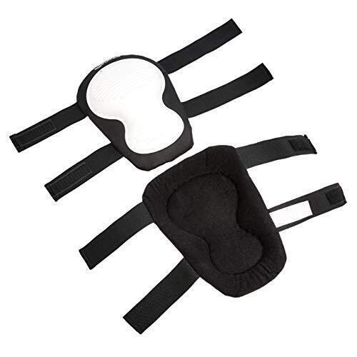 Amazon Non-marring Knee Pads - 9.5in - white/Black Choose Qty - Brand New Pairs - Picture 2 of 5