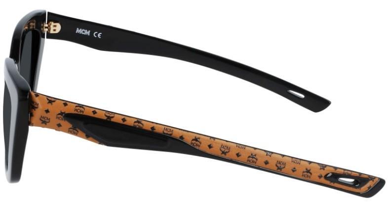 NEW MCM 704SL 003 Black & Cognac Visetto Sunglasses with  display picture 2