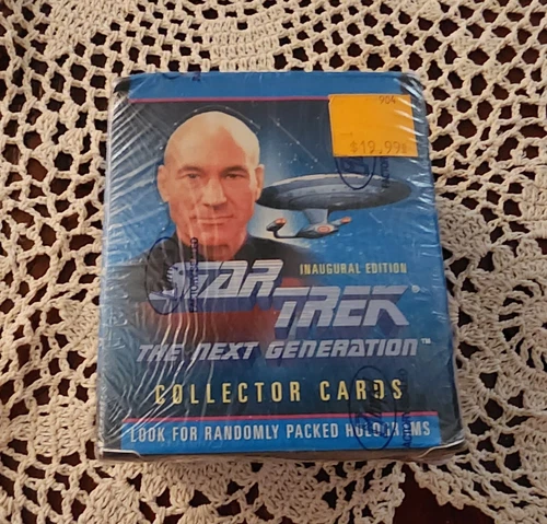 Star Trek Inaugural Edition The Next Generation Collector Cards 1992 Sealed