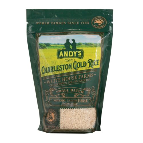 Andy’s Organic Carolina Gold Rice | Charleston Gold Long Grain White Rice | G...
