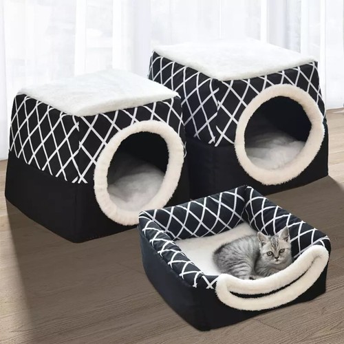 Cat Bed House Winter Warm Pet Deep Sleeping Nest Dog Bed cat Bed Pet