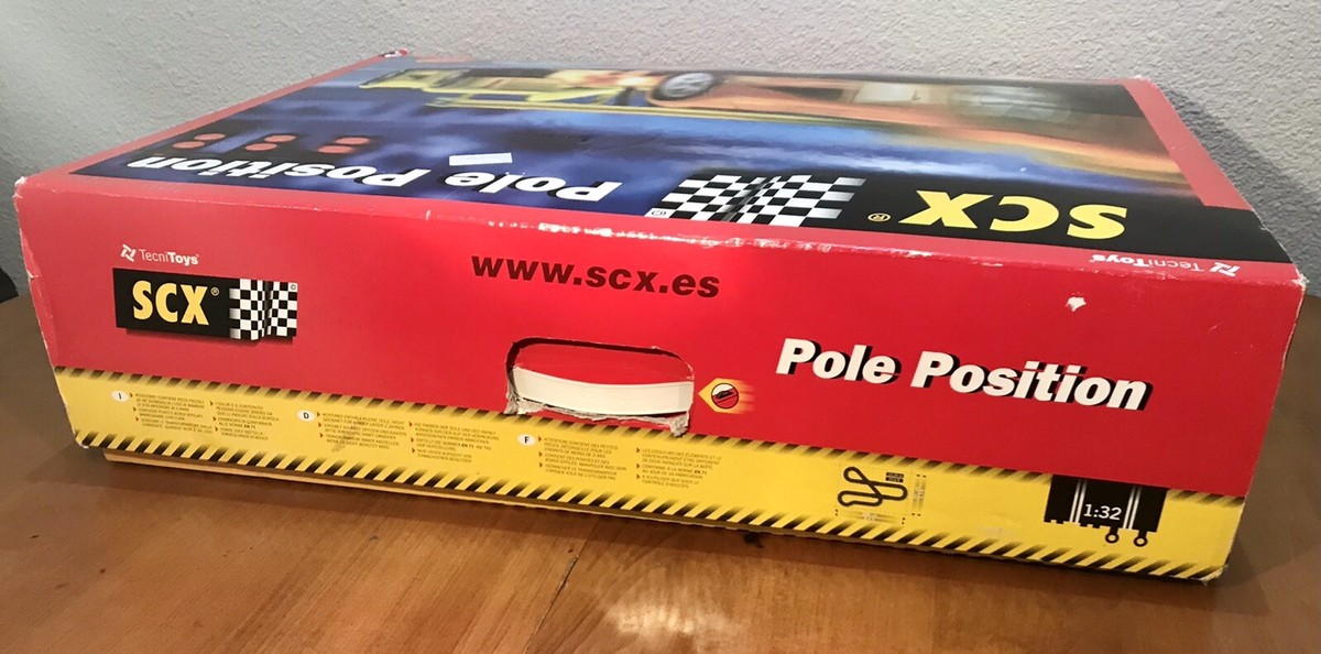 草*衛様 SCALEXTRIC POLE POSITION 1:32 ✓New! TecniToys SCX Pole Position RC 1:32 Race Track Car Set Hand