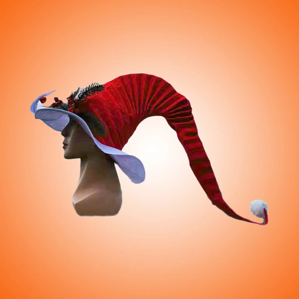 Navidad Papá Noel Elfos Gorras Decoración Familia Fiesta Peluche Sombreros Regalo Adultos Foto 2 de 4