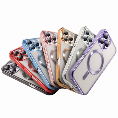 MagSafe Hülle für iPhone 17 16 15 14 Plus 13 12 Pro Max Schutz Handy Bumper Case