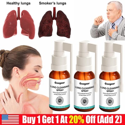 Respinature Herbal Lung Cleanse Mist - Powerful Lung Support, Herbals Care Spray