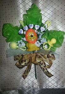 Baby Shower Mommy Or Grandma Lion Corsage King Of The Jungle Theme Ebay