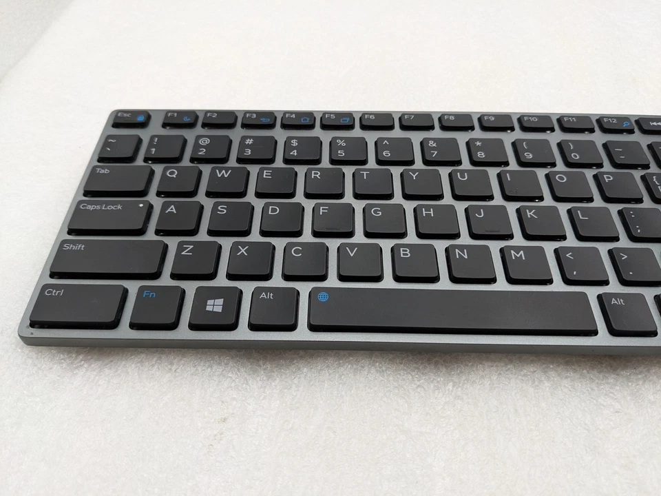 Dell WK717 Premier Wireless Bluetooth Gray Keyboard without Dongle Free Shipping - Image 2 of 4