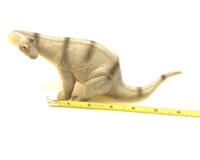 Apatosaursus dinosaur grey dark grey stripes Plastic used | eBay