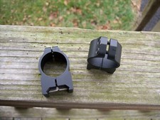 1" Warne Rifle Scope Rings Med Matte