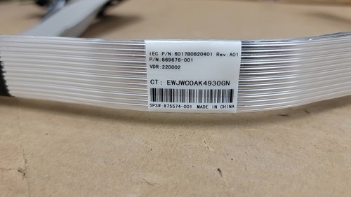 Câble HPE ProLiant DL3X0 Gen10 NVMe SFF 869676-001 élévateur secondaire vers fond de panier - Photo 2/2