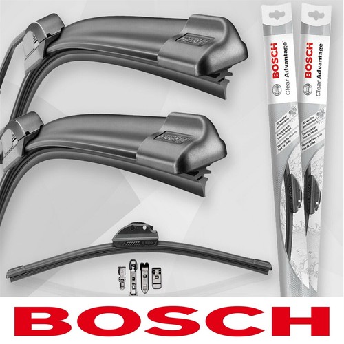 Bosch Wiper Blades Set Clear Advantage for 1991-1996 Buick Park Avenue Set of 2 - 第 1/1 張圖片