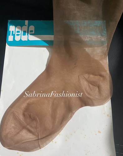 💎 COLLANT VINTAGE REDE PANTYNOVA 15  den PANTYHOSE RHT TUTTONUDO NYLON - Afbeelding 2 van 8