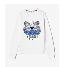 NWT Kenzo Women  s Classic Tiger Slim Sweatshirt Size Large