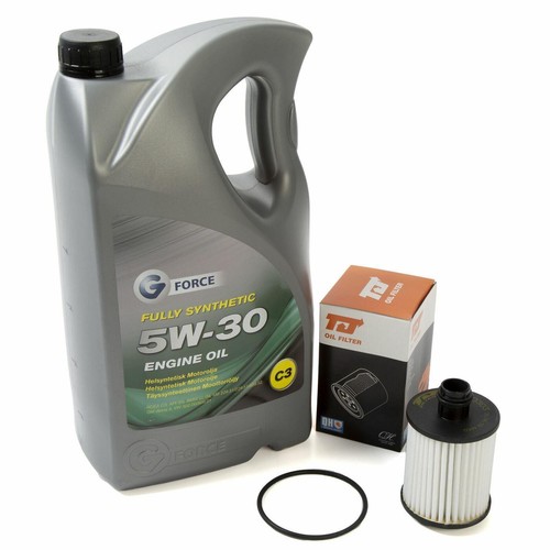 Engine Oil 5L & Oil Filter Service Kit Fits Vauxhall Insignia 2.0 CDTi