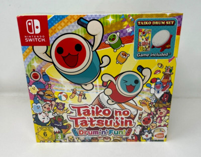 Taiko no Tatsujin Drum 'n' Fun! Bundle Brand New & Factory Sealed!