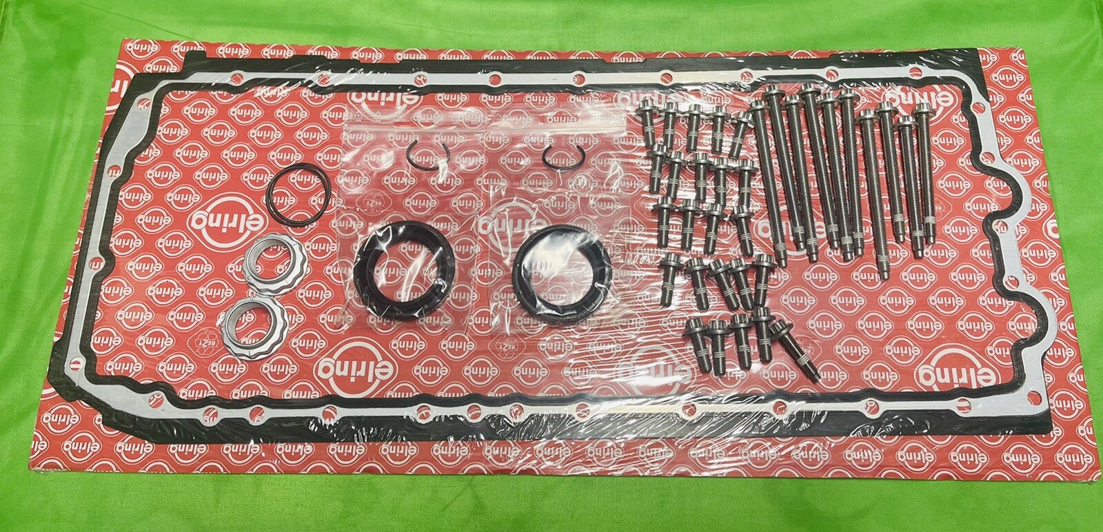 Elring For BMW Engine N54 E90 E60 335xi 535xi X6 Oil Pan Gasket,Bolts