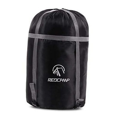 Sleeping Bag Stuff Sack, Black M, L, XL 