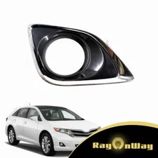 For 2013 2014 2015 Toyota Venza Right Passenger Side Black Fog Light Lamp Cover