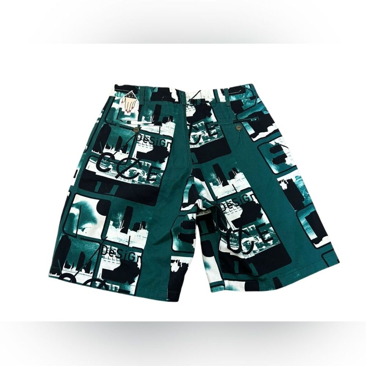 Cav Empt Men's Shorts Card 3 Chino Short Teal, Black Cav Empt Men's Shorts Card 3 Chino Short Teal, Black