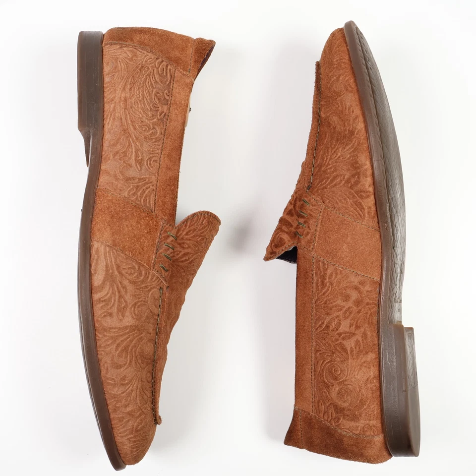 Mocasines bordados Robert Graham talla 10 para hombre Foto 2 de 4