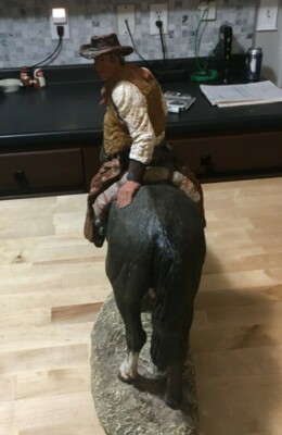 MONFORT ORIGINAL WESTERN SCULPTURE JOHN WAYNE THE HERDER | eBay