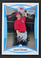 2008 Bowman Chrome #BCP209 Zack Cozart Prospect Cincinnati Reds