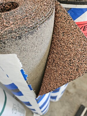 Super Shed Filz Hochleistungs Polyester ROT Rose Dacheindeckung 10 m x 1 m (25 JAHRE)