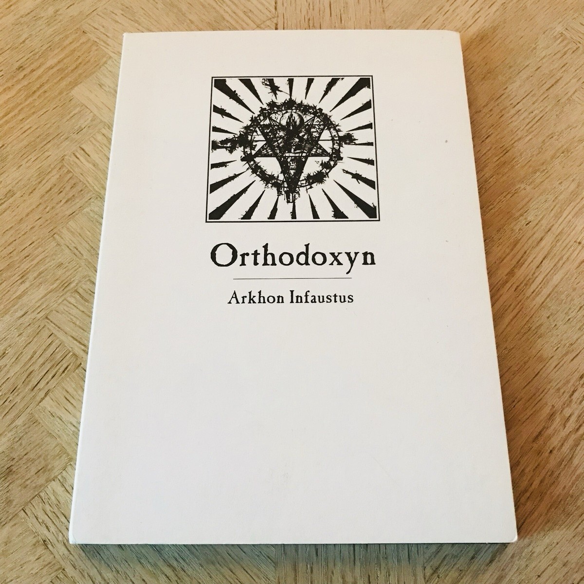 ARKHON INFAUSTUS Orthodoxyn A5 Digipak CD. Limited Special Edition