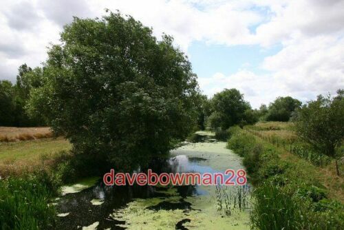 PHOTO  RIVER GIPPING AT CLAYDON THE RIVER THEN KNOWN AS THE STOWMARKET NAVIGATIO - Picture 1 of 1