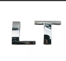 2000-2013 Chevrolet Impala Aveo Cruze Lt Emblem Letters Badge Trunk Chrome Oem