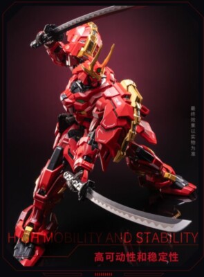 In Hand Moshow MctJ02 Takeda Shingen Alloy Figure Model Small version about 20CM